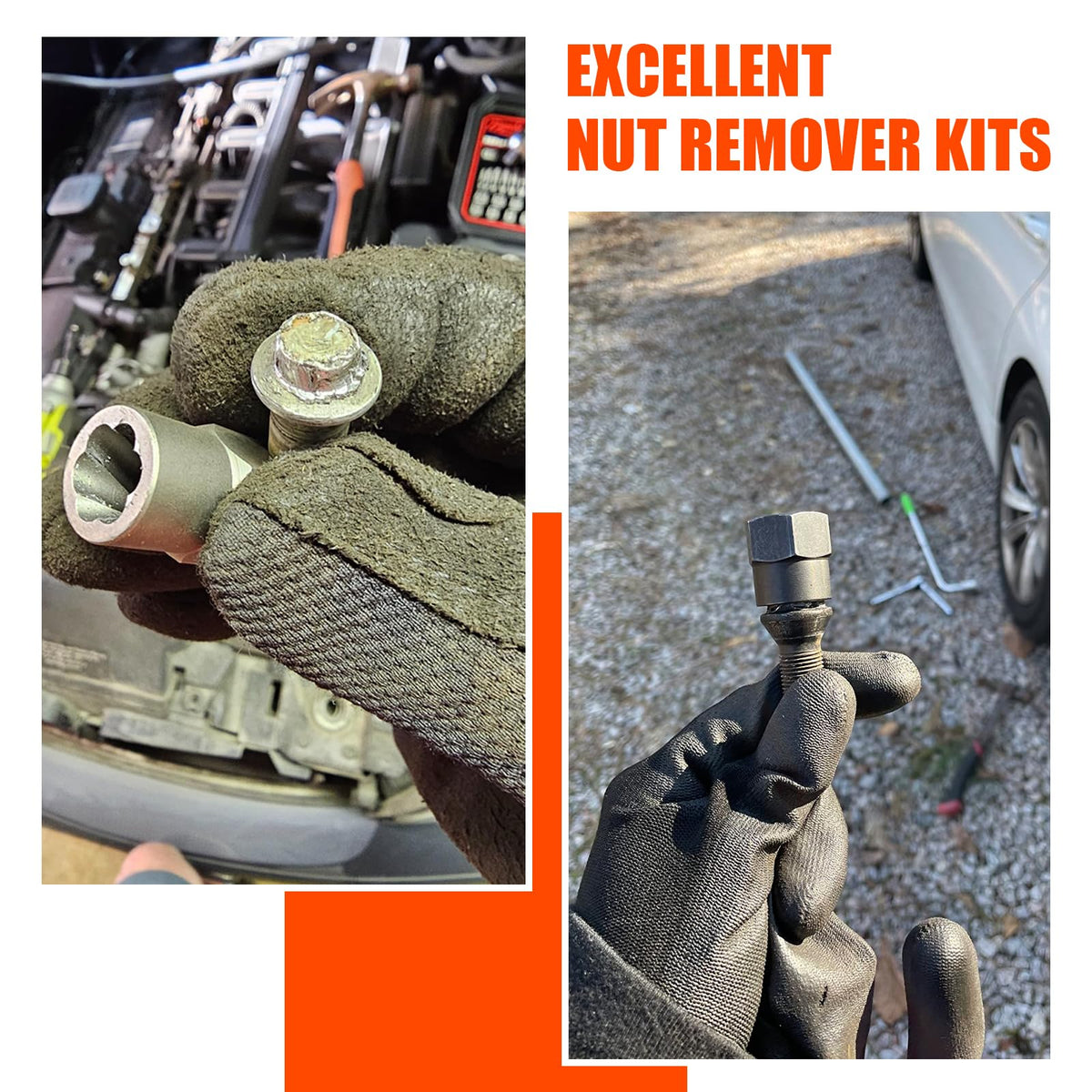 Coobeast spiral screw extractor grips embedded screws.