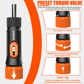 Coobeast torque screwdriver bit collection for versatile repairs.