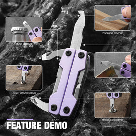 COOL PARD EDC keyring-ready design fits everyday carry