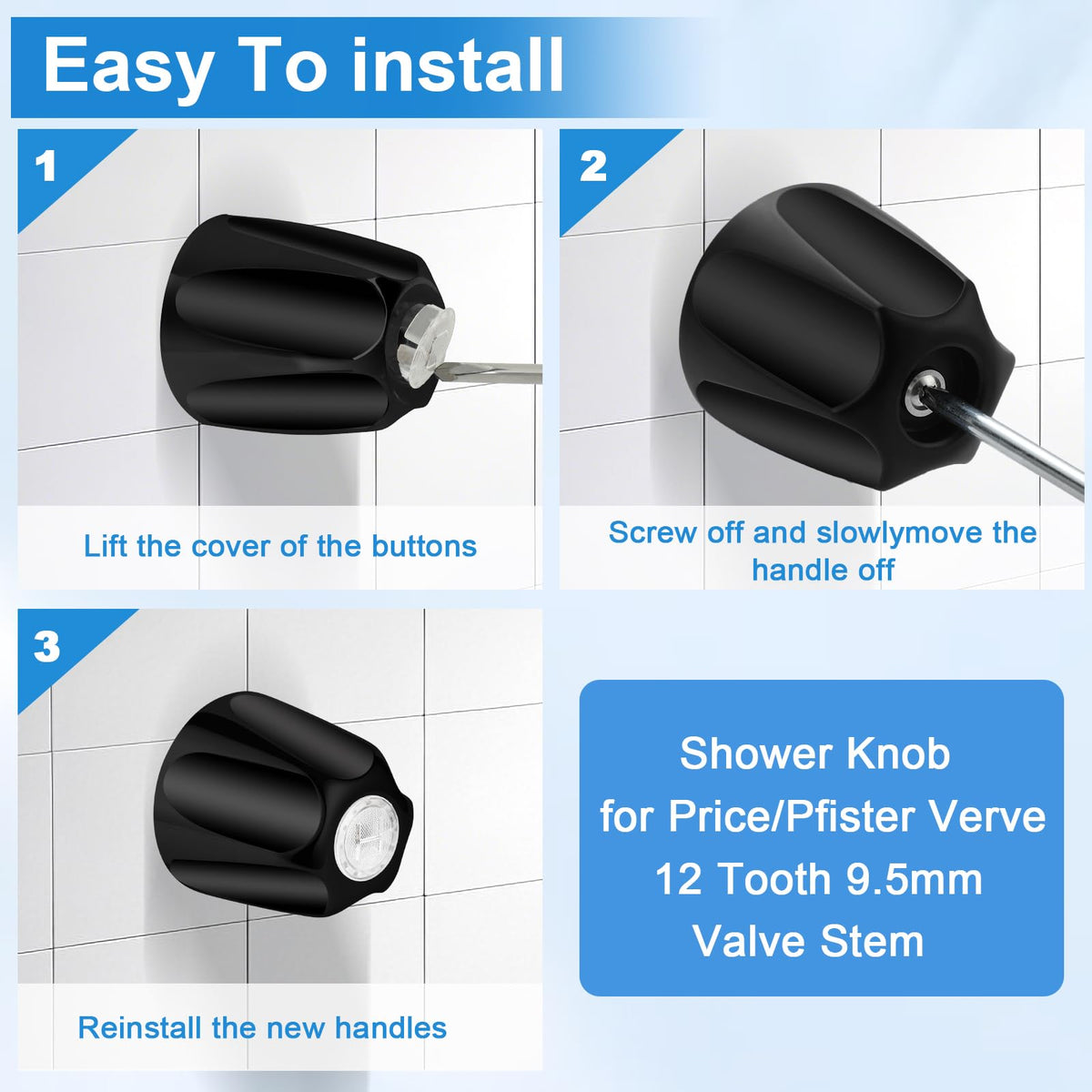 Coolfell matte black installation manual included for quick, no-fuss setup.