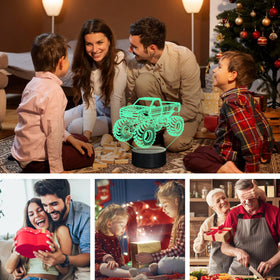 CoolGift Mart boys gift packaging includes unique LED truck lamp surprise