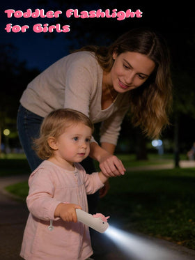 CoolGift Mart flashlight wide beam delivers gentle illumination for reading.