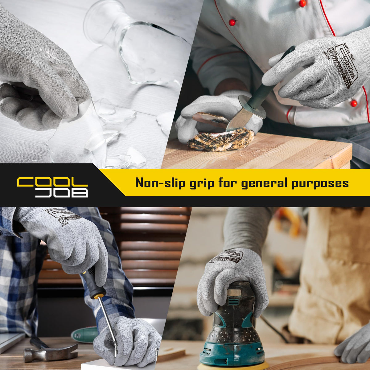 COOLJOB A2 packaging showing 120 pairs for home or workshop