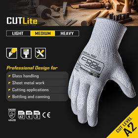 COOLJOB A2 gloves side view showing flexible 13-gauge shell for comfort