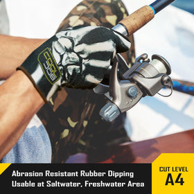 COOLJOB A4 gloves are touchscreen compatible for device use without removing them.