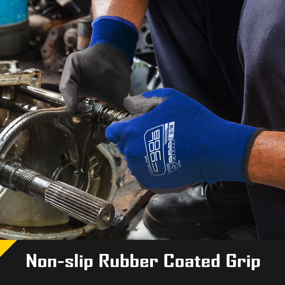 COOLJOB bulk-pack gloves ideal for warehouses and teams.