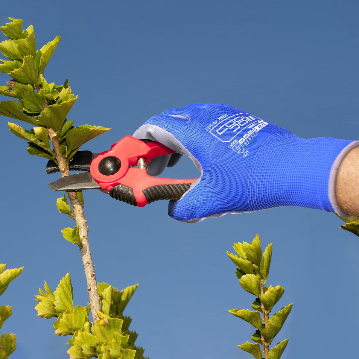 COOLJOB seamless-knit design gloves for comfort and dexterity during work