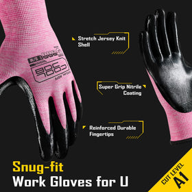 COOLJOB gloves with oil-resistant palm coating for reliable grip during maintenance.