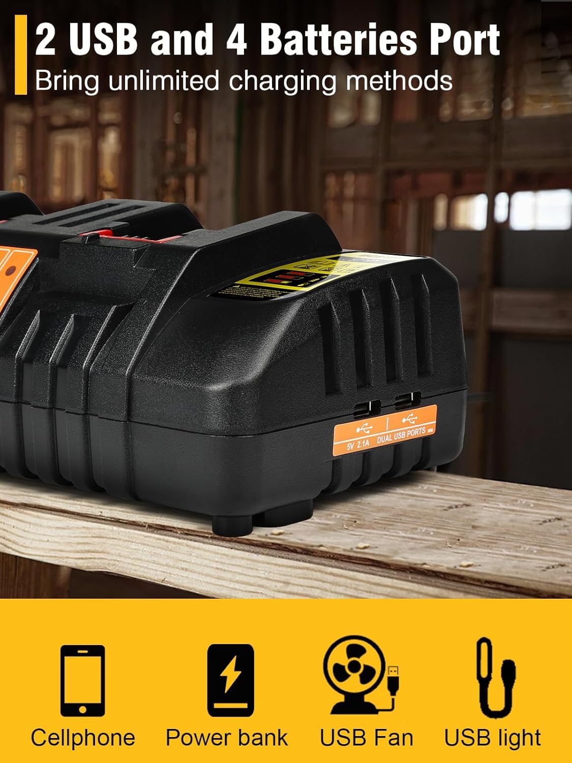 Durable portable design fits on site and in crowded workshops