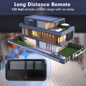 Cooouds 893MAX remote in hand illustrating portable convenience.