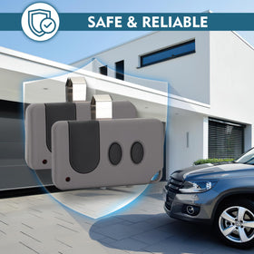 Cooouds visitor clip on remote for in-car garage access