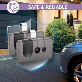 Cooouds garage door remote front view shows buttons clearly