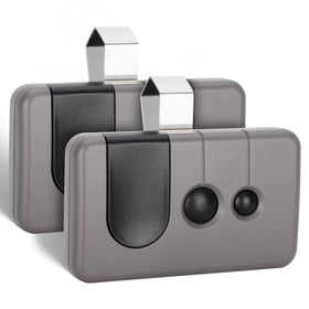 Cooouds 2-pack garage door remote for multi-opener control and convenient backup