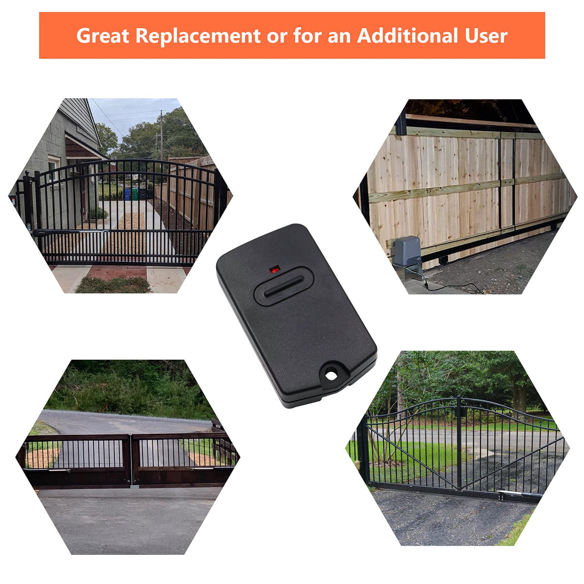 Three-pack gate clicker simplifies adding users for your gate system.