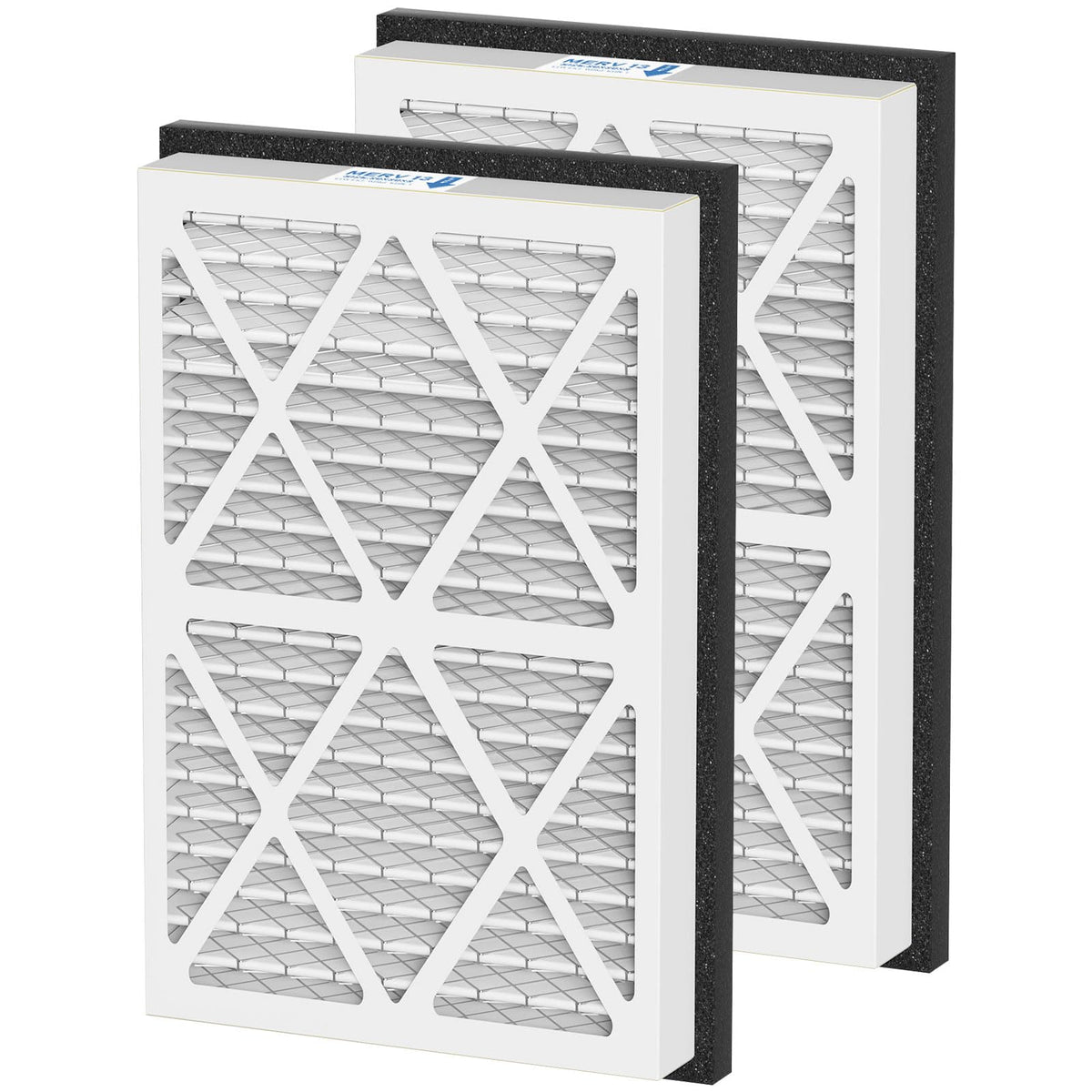 Cooyafan 20x30x3 MERV13 pleated filter front view for steady air filtration