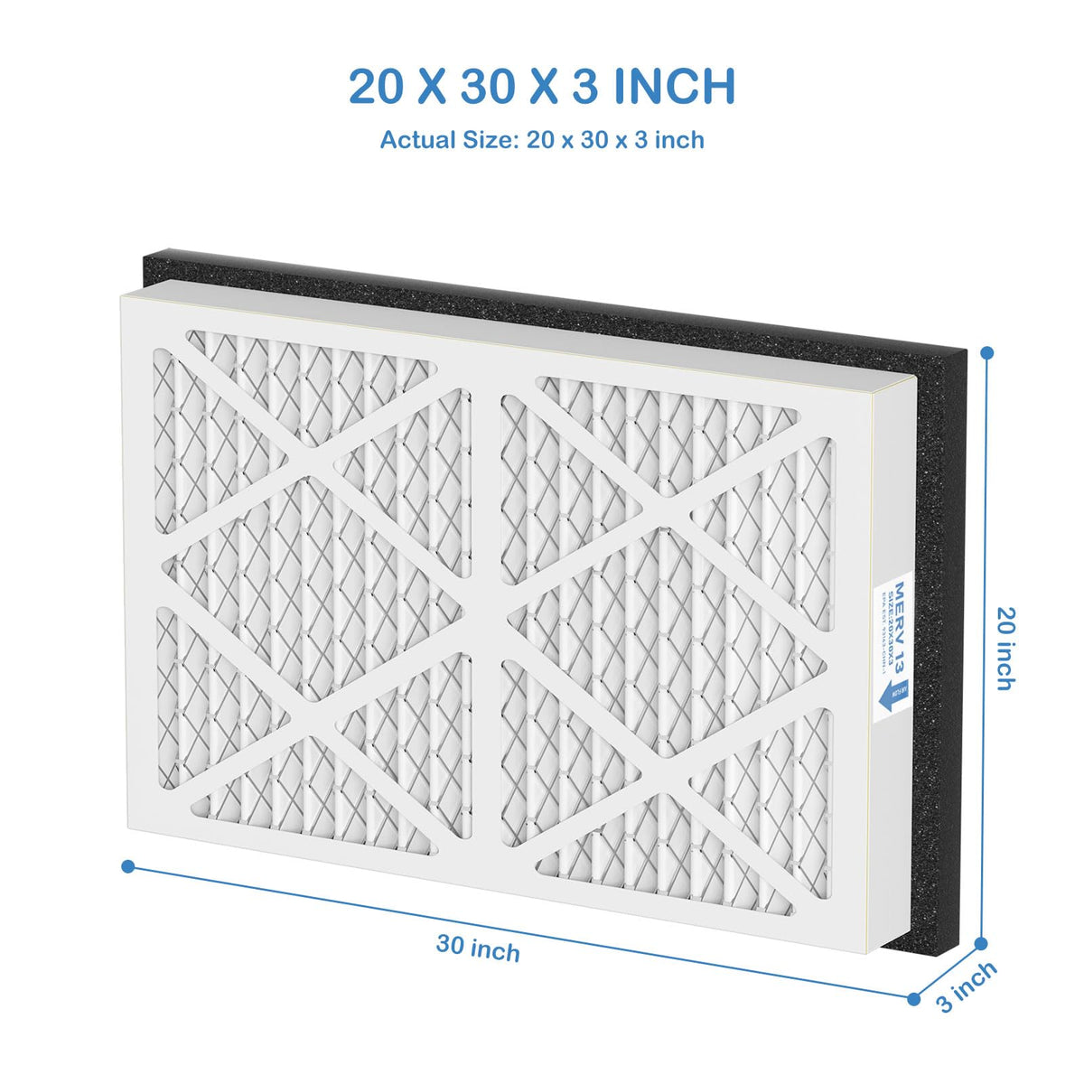 Cooyafan filter reduces dust and odors for a cleaner living space