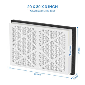 Cooyafan filter reduces dust and odors for a cleaner living space