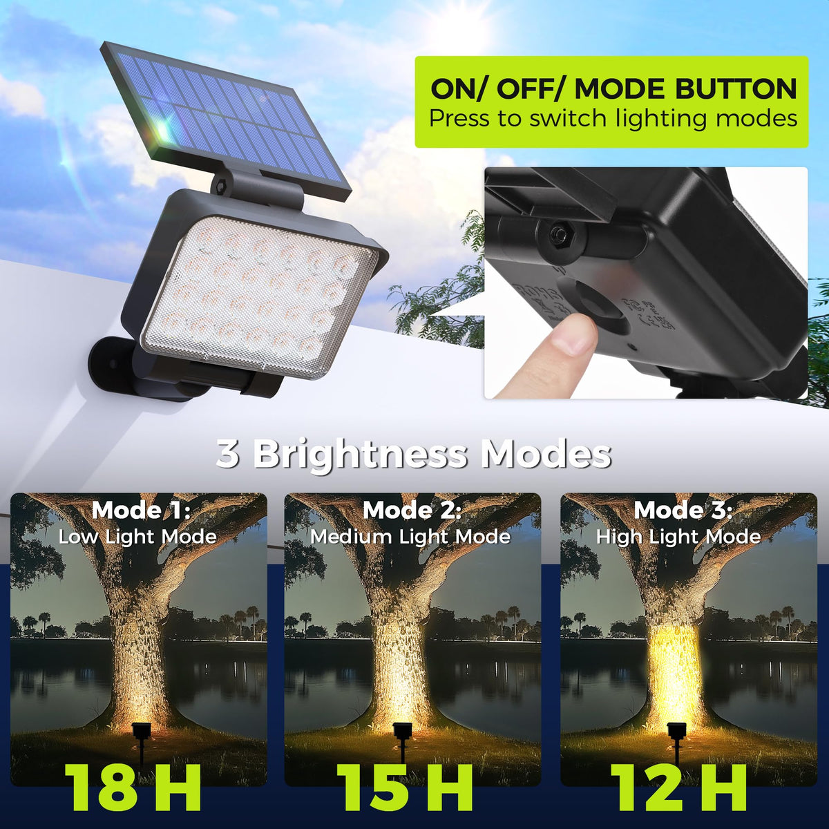 Coozaming garden-path solar light guides steps with warm, welcoming ambience.