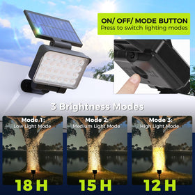Coozaming garden-path solar light guides steps with warm, welcoming ambience.