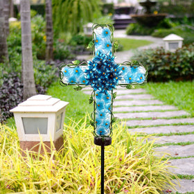 COOZZYHOUR Solar Cross IP65 rating protects against rain and dust