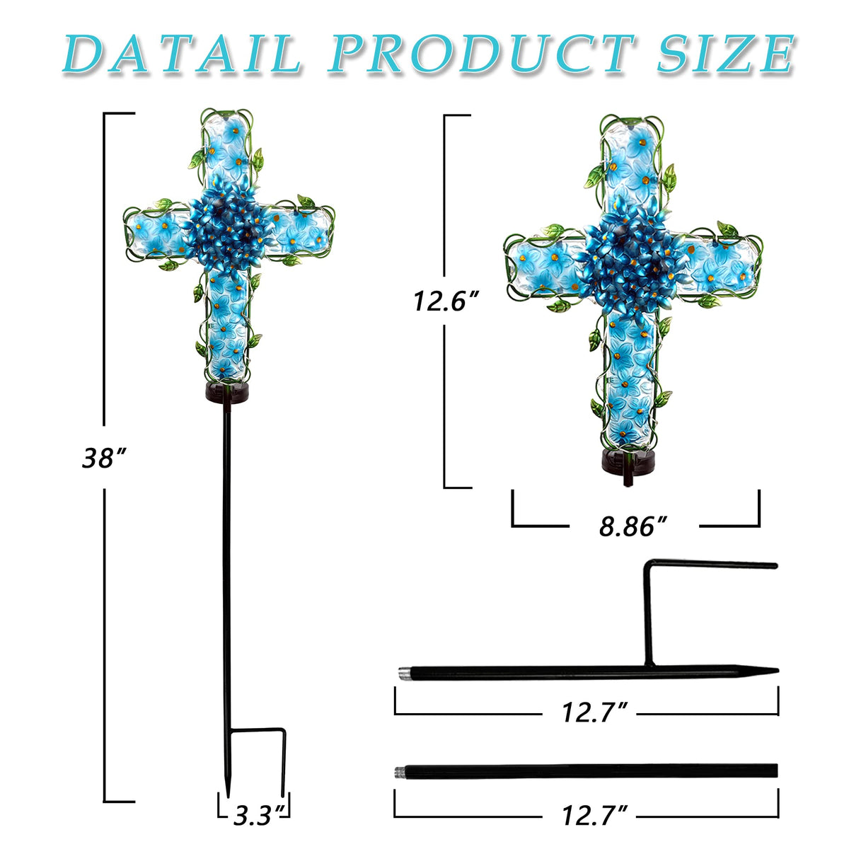 COOZZYHOUR Solar Cross Replaceable Battery simplifies maintenance