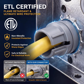 Copkim waterproof, corrosion-resistant plastic for outdoor wiring tasks