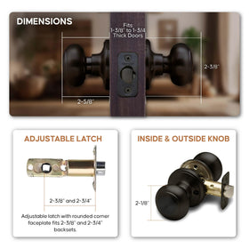 Copper Creek Tuscan Bronze finish complements modern and traditional interiors