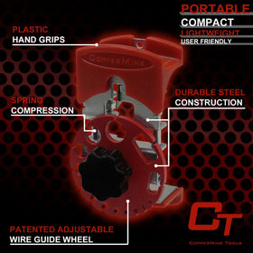 CopperMine durable steel construction for long-term use in harsh environments