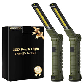 Coquimbo rechargeable LED work light with 360° rotation for hands-free use.