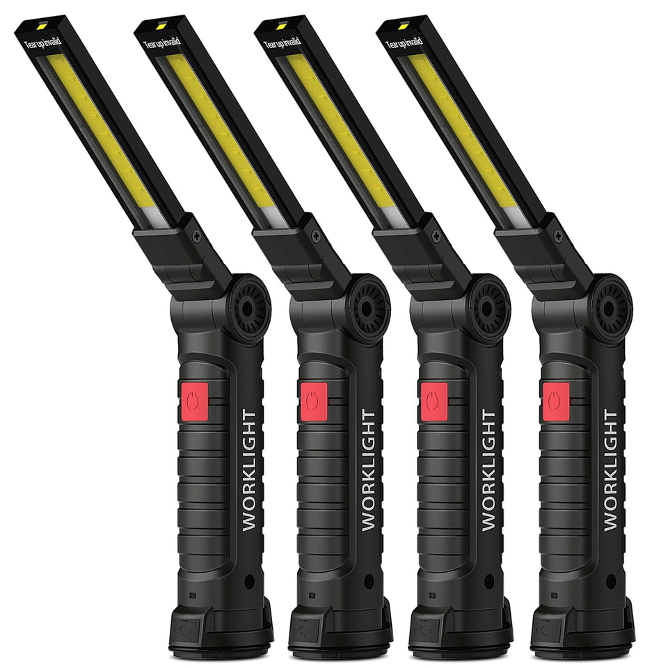 Coquimbo rechargeable LED work light with magnetic base for hands-free tasks