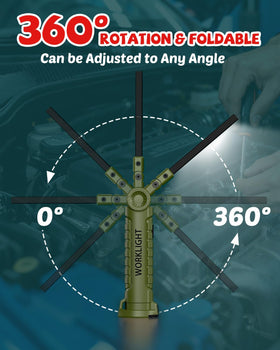 Coquimbo versatile compact work light supports night maintenance and repairs.
