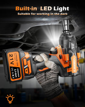 Coranex auto-reverse brake for safer operation during leverage