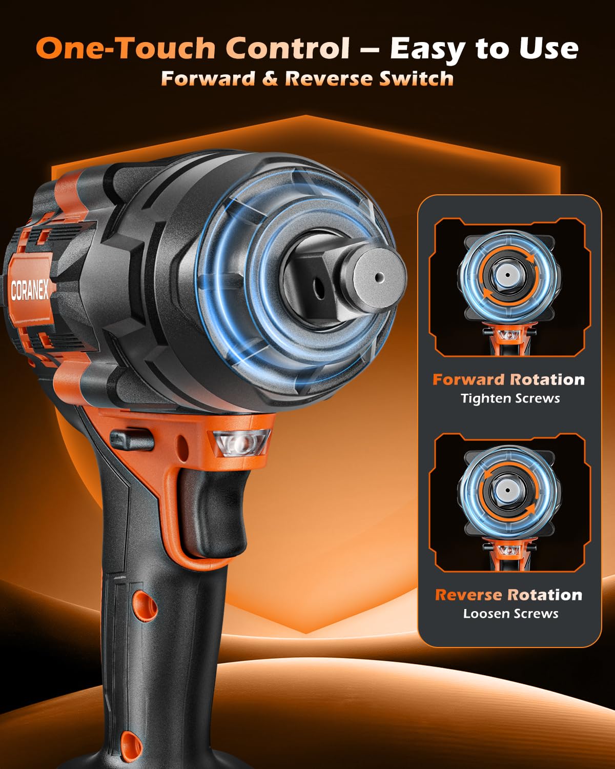 Coranex complete kit with sockets and extension rod for immediate use