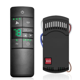 CoreBay 3-speed universal ceiling fan remote kit demonstrates versatile control for many fans