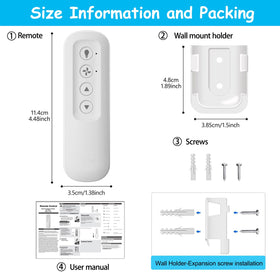 COREBAY remote-only kit fits fans with existing receivers