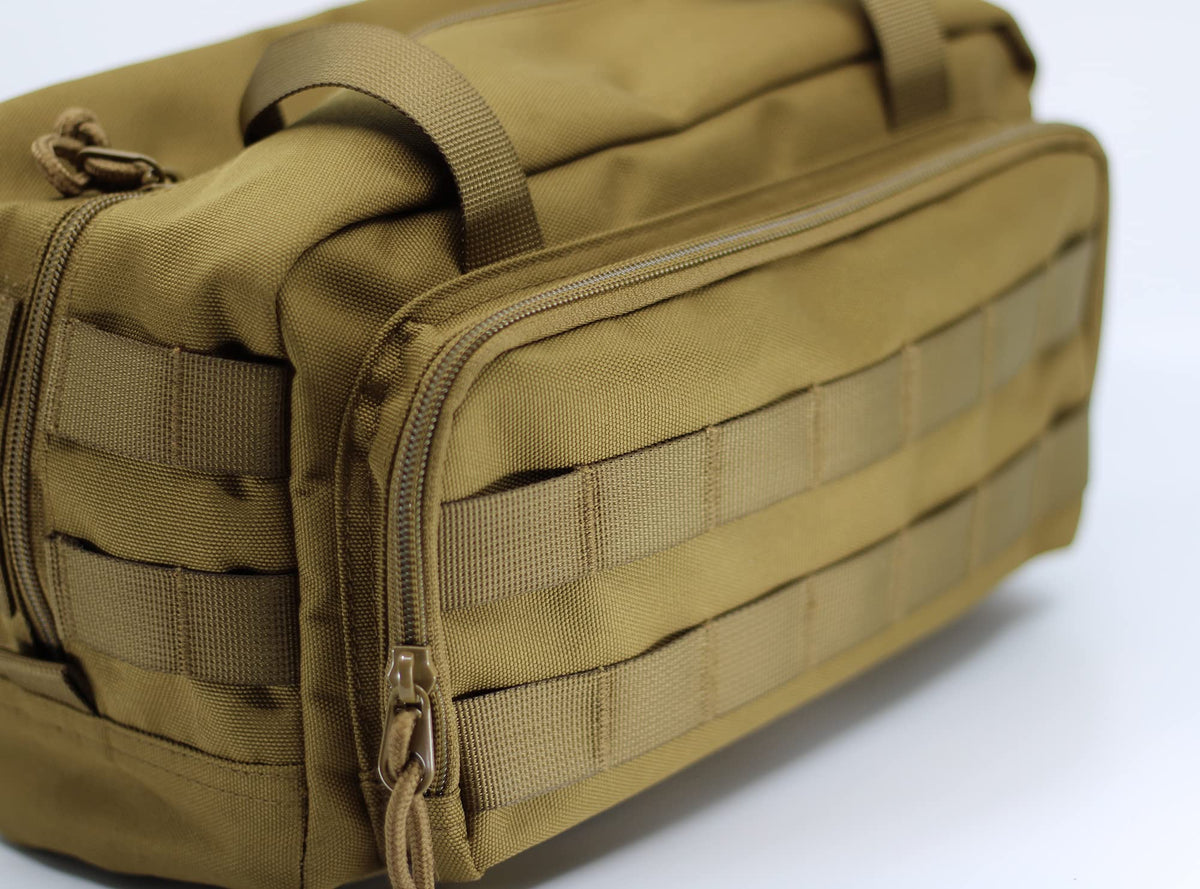 Coreflex 12-Inch tool bag MOLLE straps on side for gear expansion