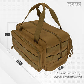 Coreflex 12-Inch tool bag side view highlights portable design for easy transport