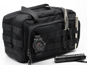 Coreflex gear bag 12x7x7 inch dimensions shown