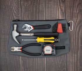 COREFLEX Premium Tool Pouch metal ring for hanging or lanyard