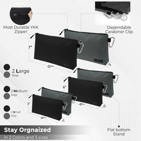 COREFLEX Premium Tool Pouch side view with compact profile for portable use