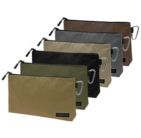 CoreFlex Premium Tool Pouch shows compact 12-inch design for organized tools