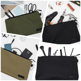 CoreFlex Pouch folded and rolled for easy transport