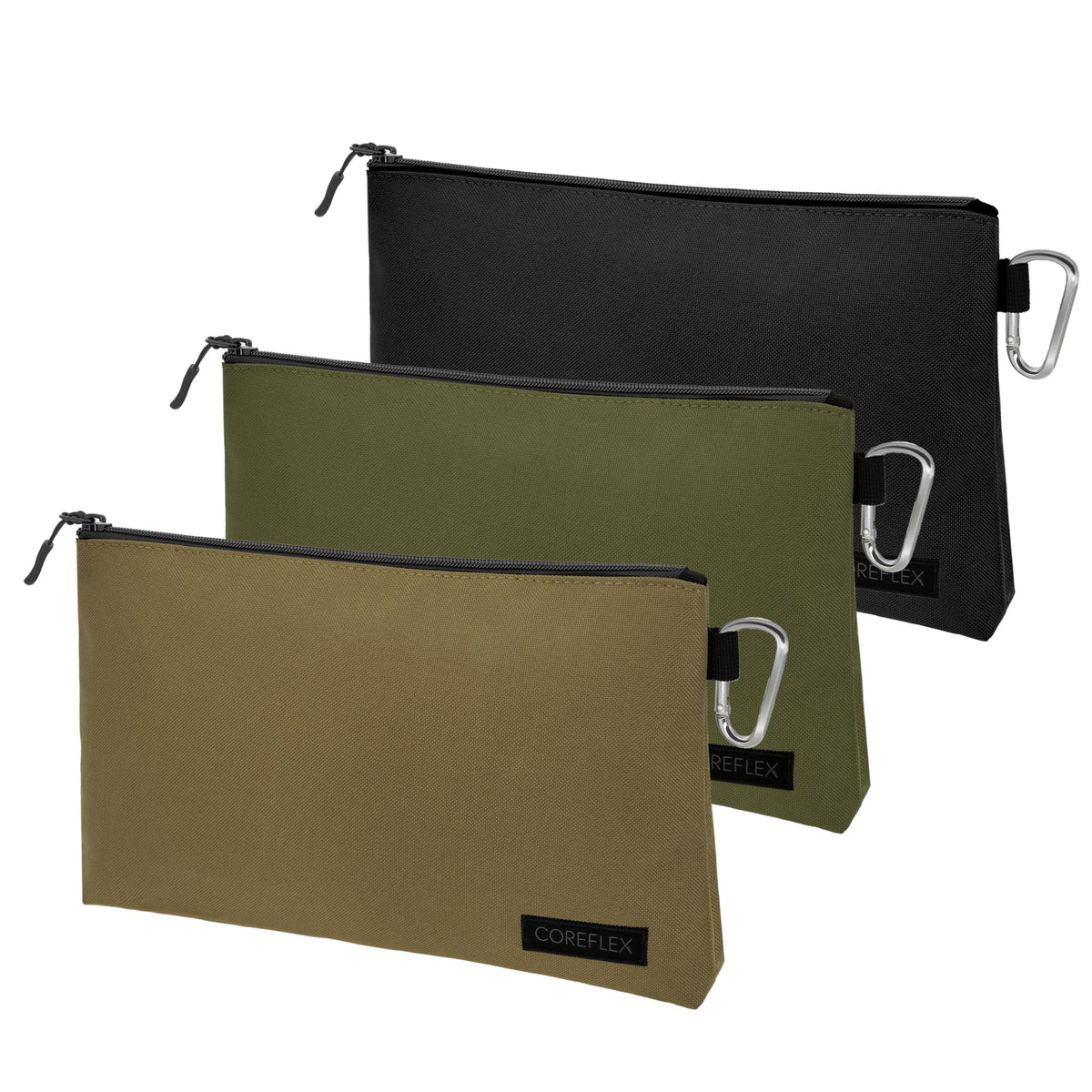 CoreFlex Premium Tool Pouch front view for durable tool storage on site