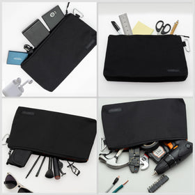 COREFLEX Premium Tool Pouch zipper close-up highlights smooth operation.