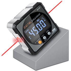 COROLLATA digital angle finder laser – precise angle reading for quick setup.