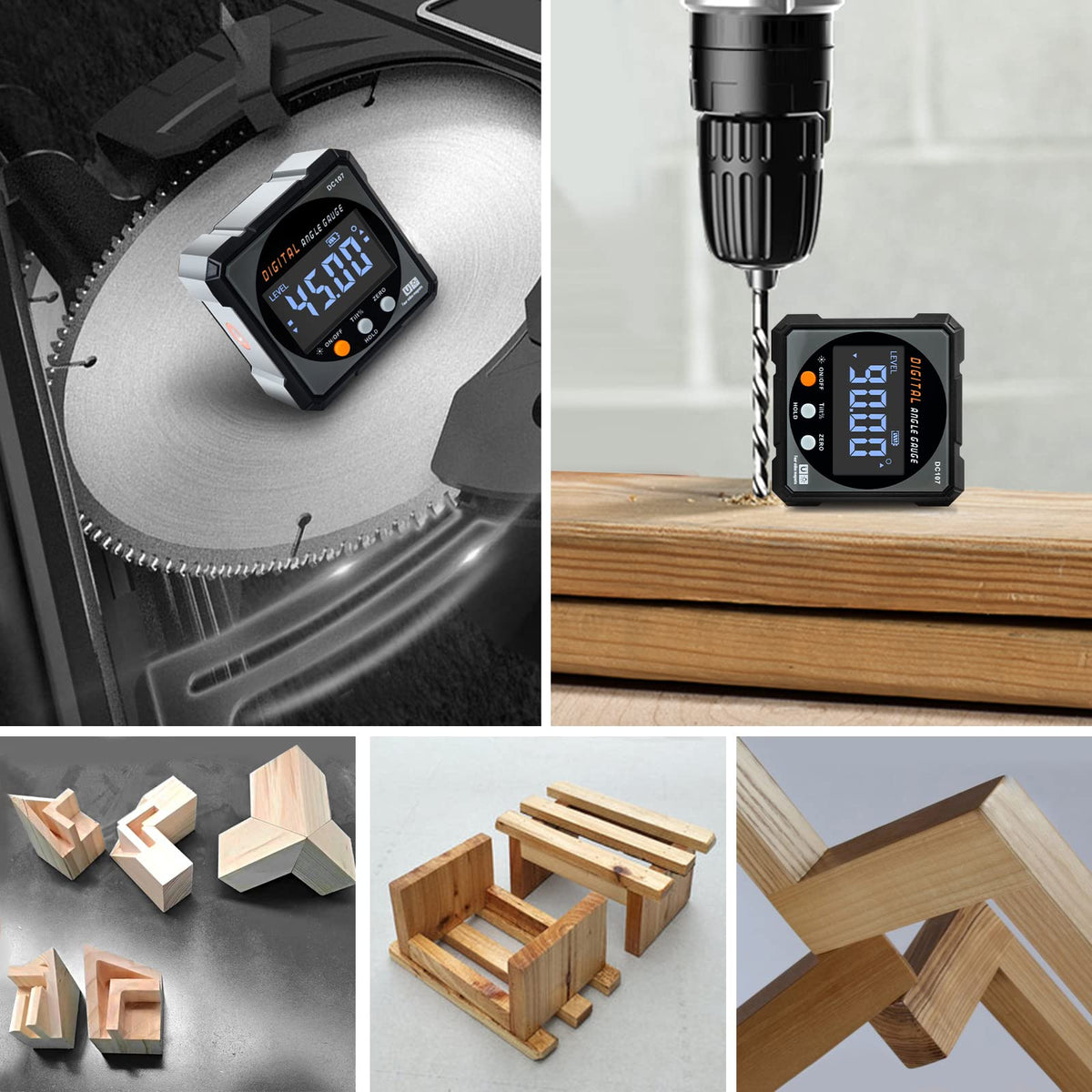 COROLLATA woodworking measuring tool – versatile for renovations and furniture.