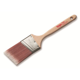 Corona Clipper Champagne Nylon Vegas brush with ergonomic hardwood handle for smooth finishes.