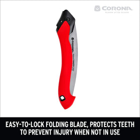 Corona RazorTOOTH high-carbon steel blade maintains sharpness for lasting performance