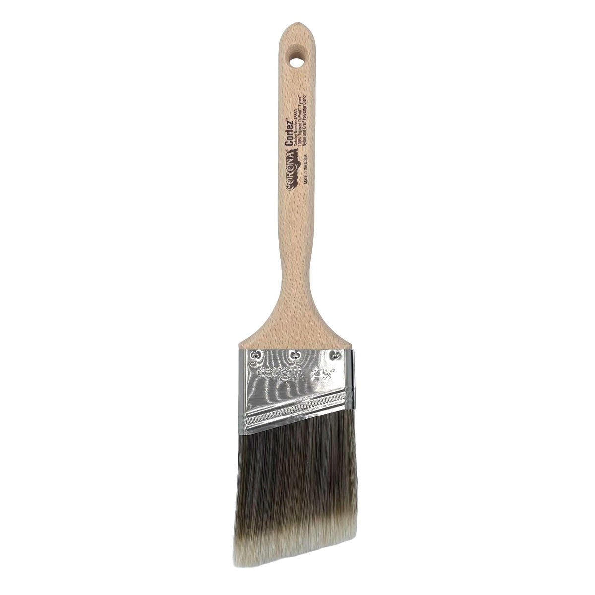 Corona Cortez brush 18560 angled edging for accurate cuts and clean lines.