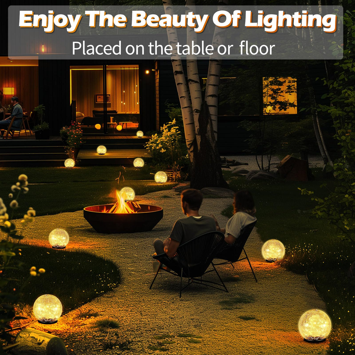 Coroor ground lights guide paths and add festive mood for holidays and parties